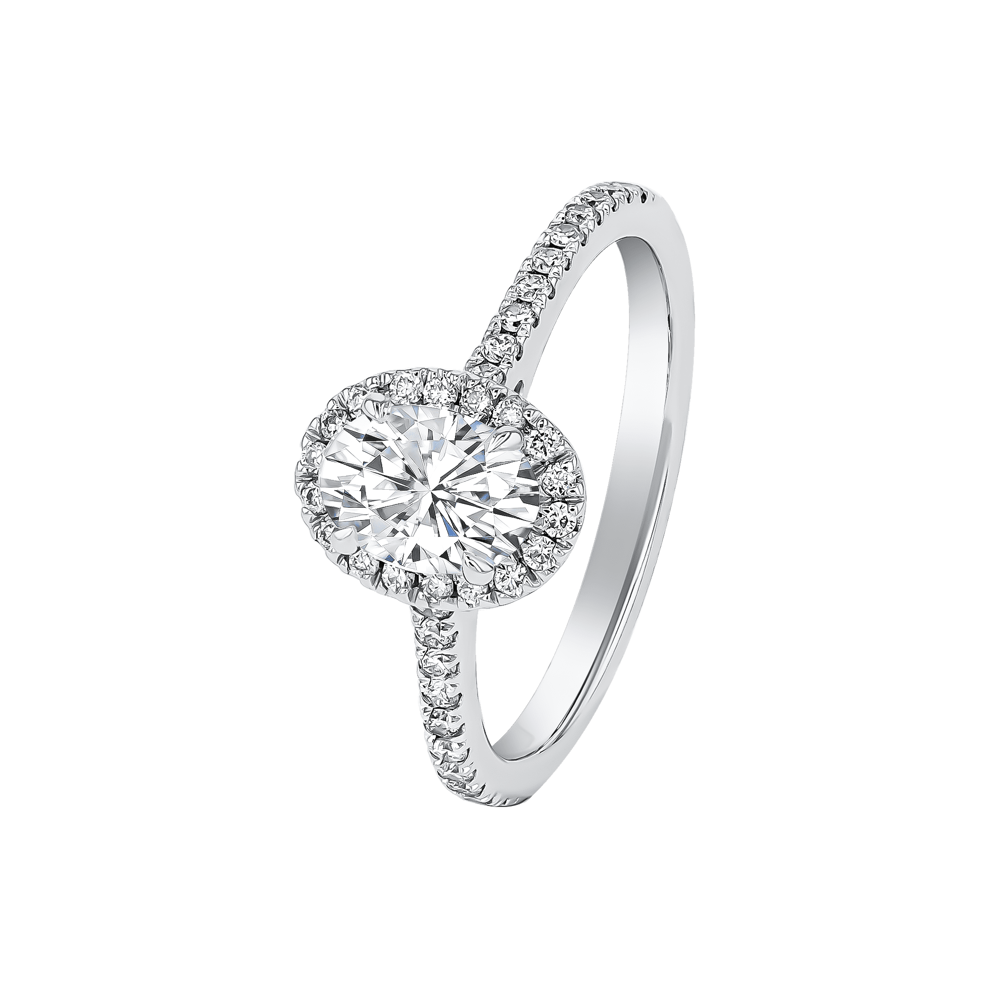 Gaia Revelation 18k White Gold Diamond Ring