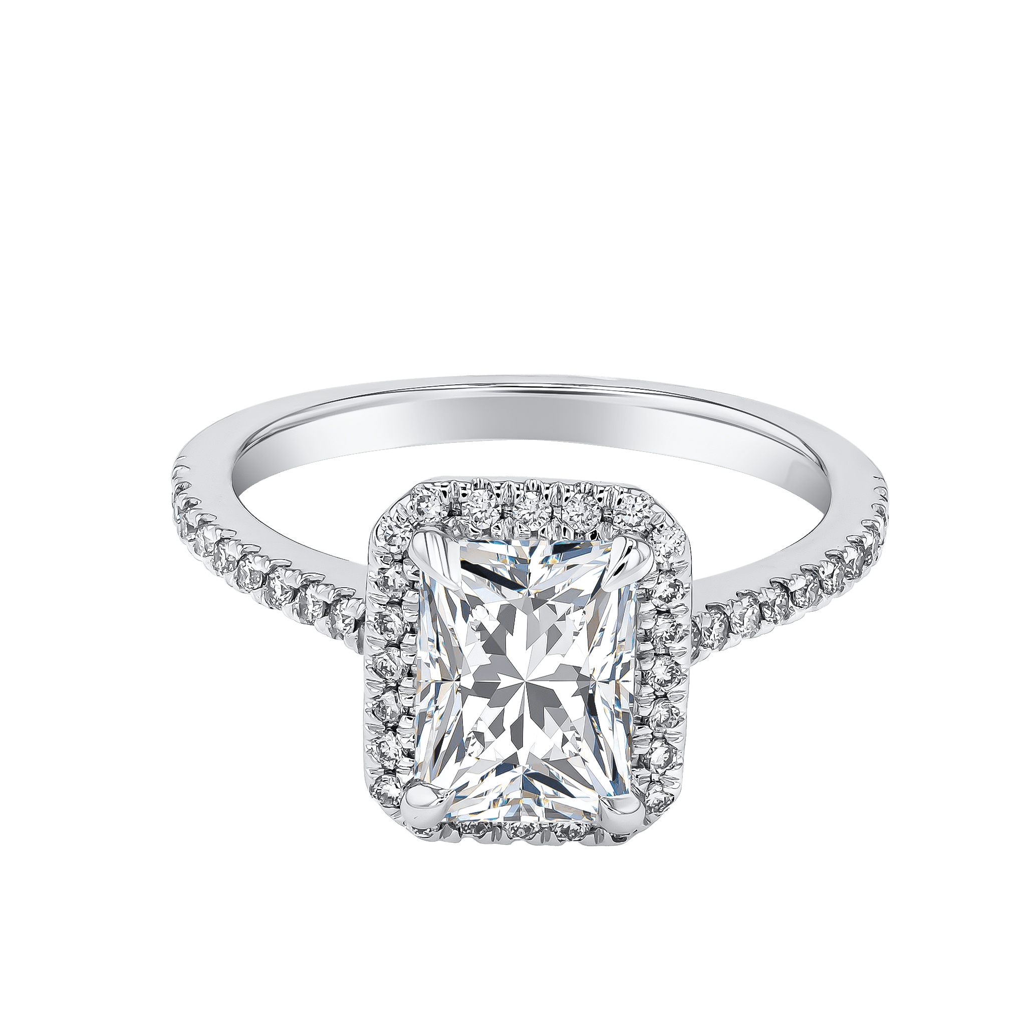 Gaia Revelation 18k White Gold Diamond Ring
