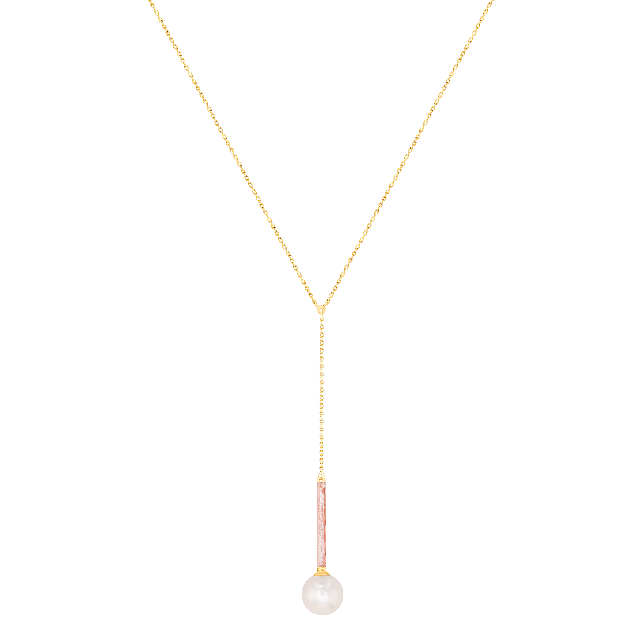 Kiku Glow Neon Freshwater Pearl Necklace