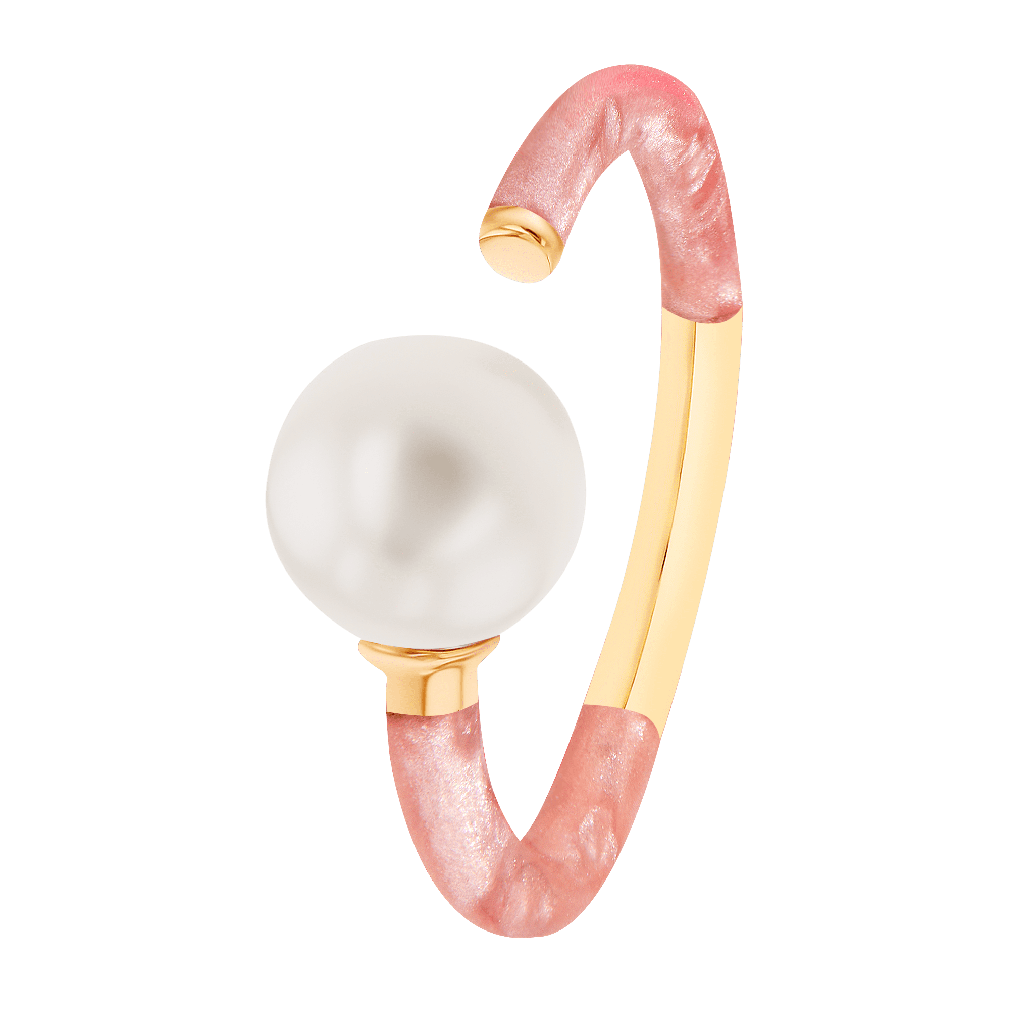 Kiku Glow Neon Freshwater Pearl Ring