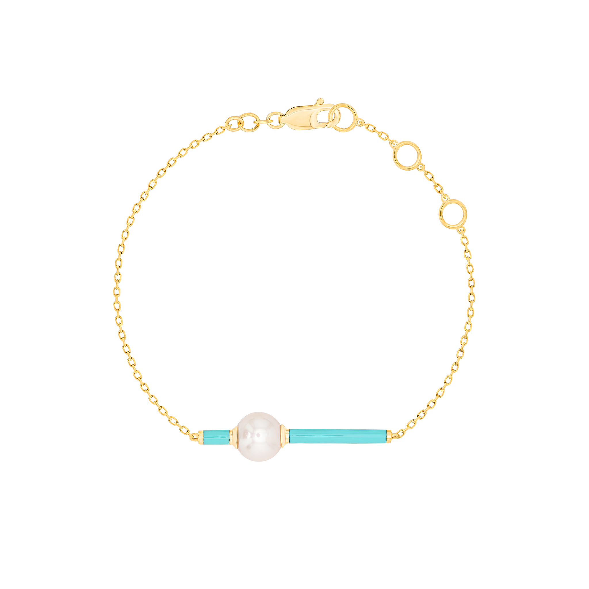 Kiku Glow Neon Freshwater Pearl Bracelet