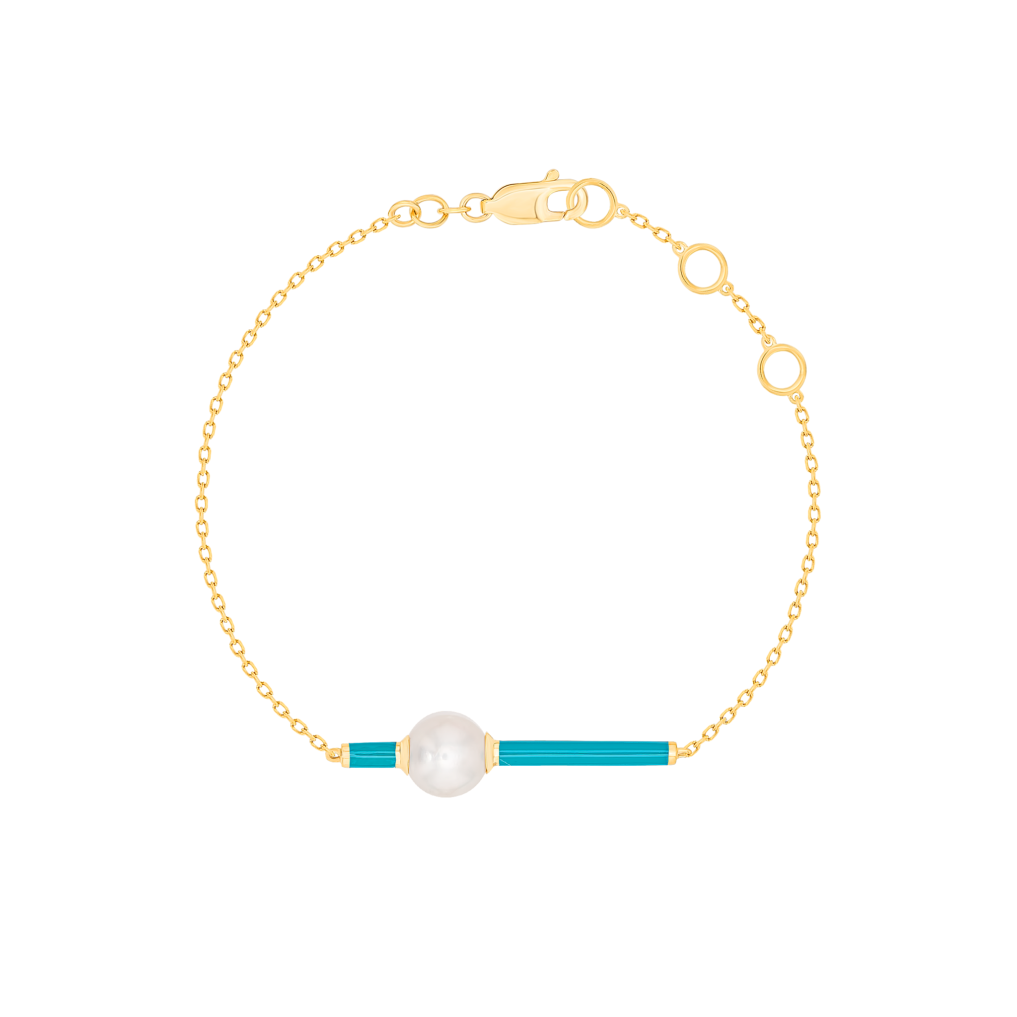 Kiku Glow Neon Freshwater Pearl Bracelet