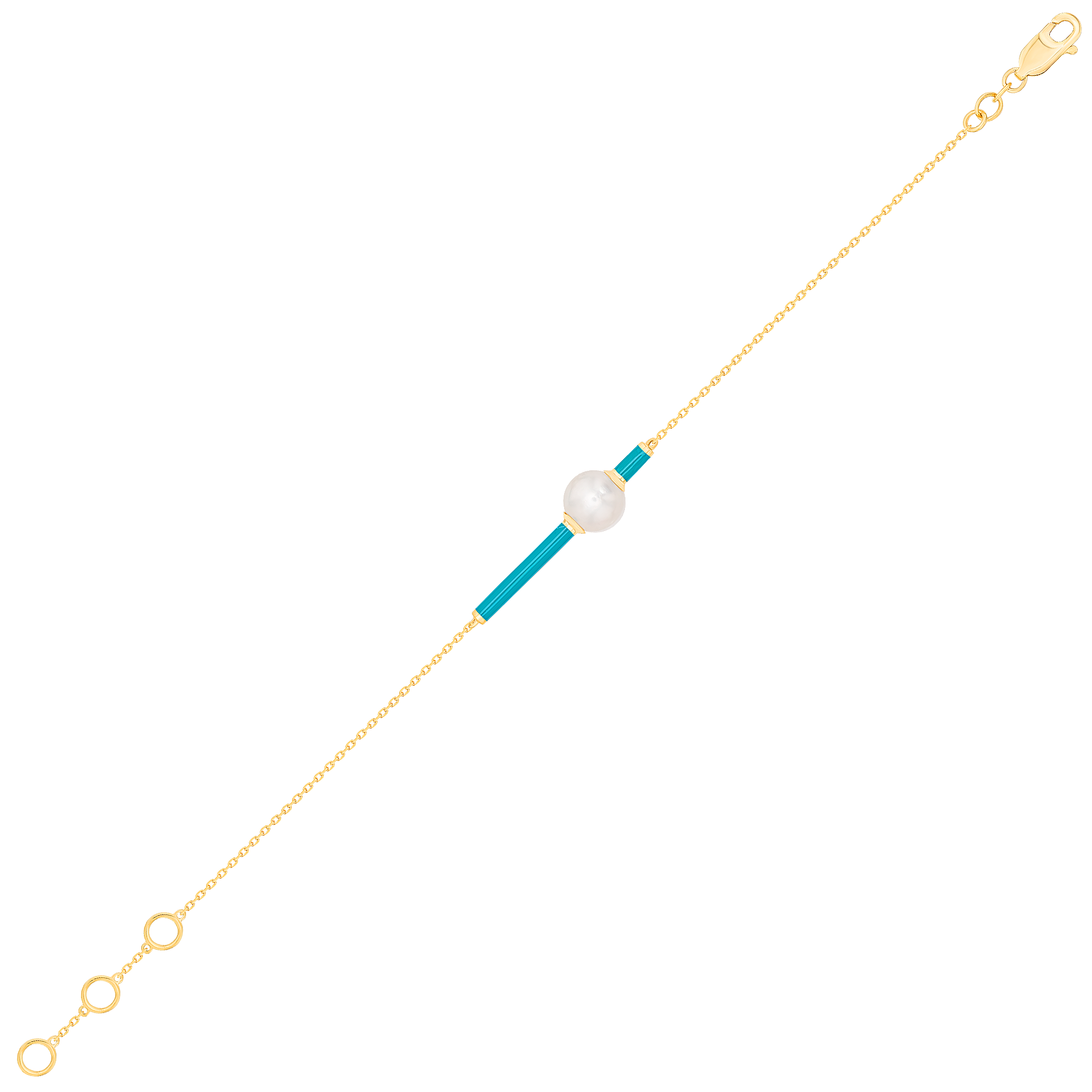Kiku Glow Neon Freshwater Pearl Bracelet