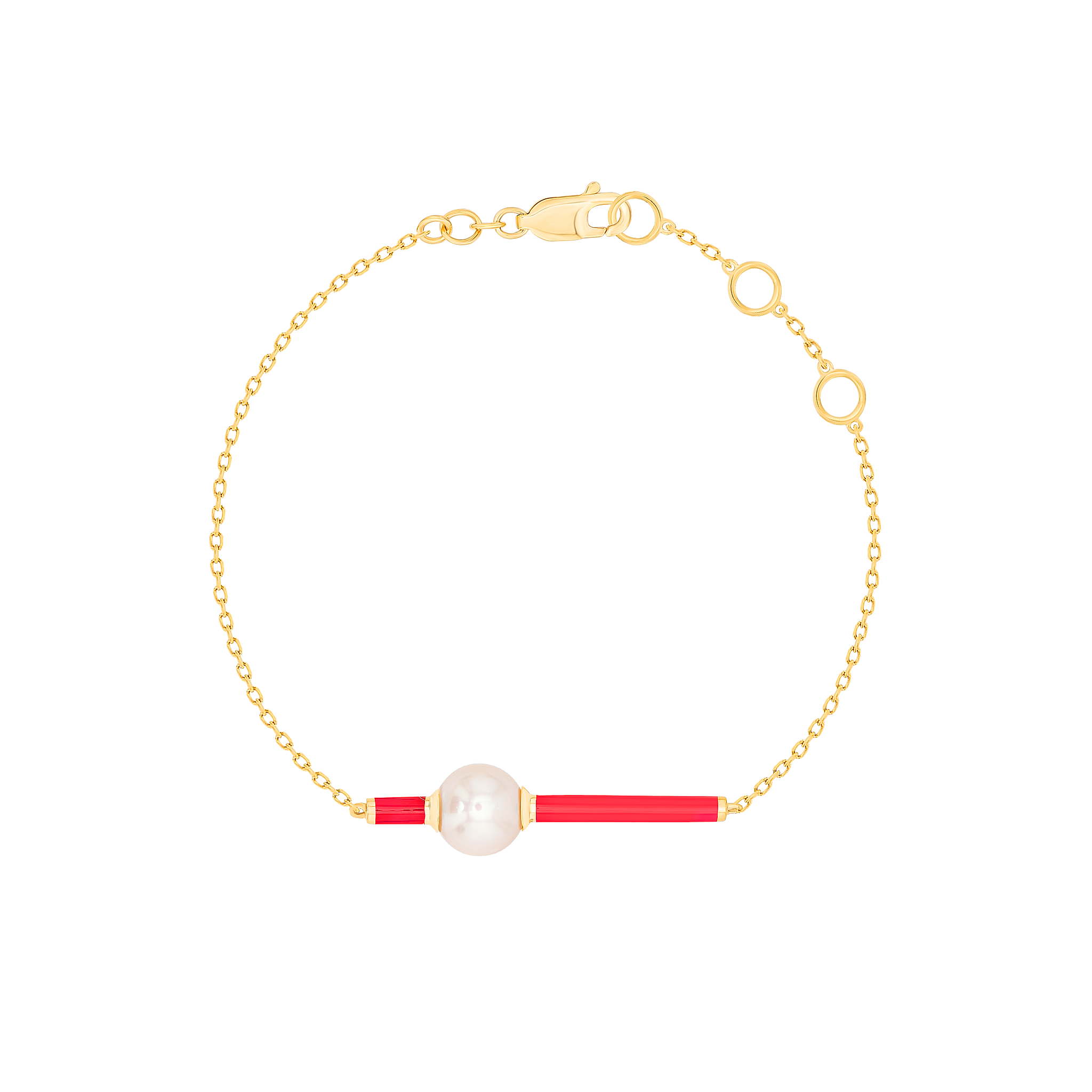 Kiku Glow Neon Freshwater Pearl Bracelet