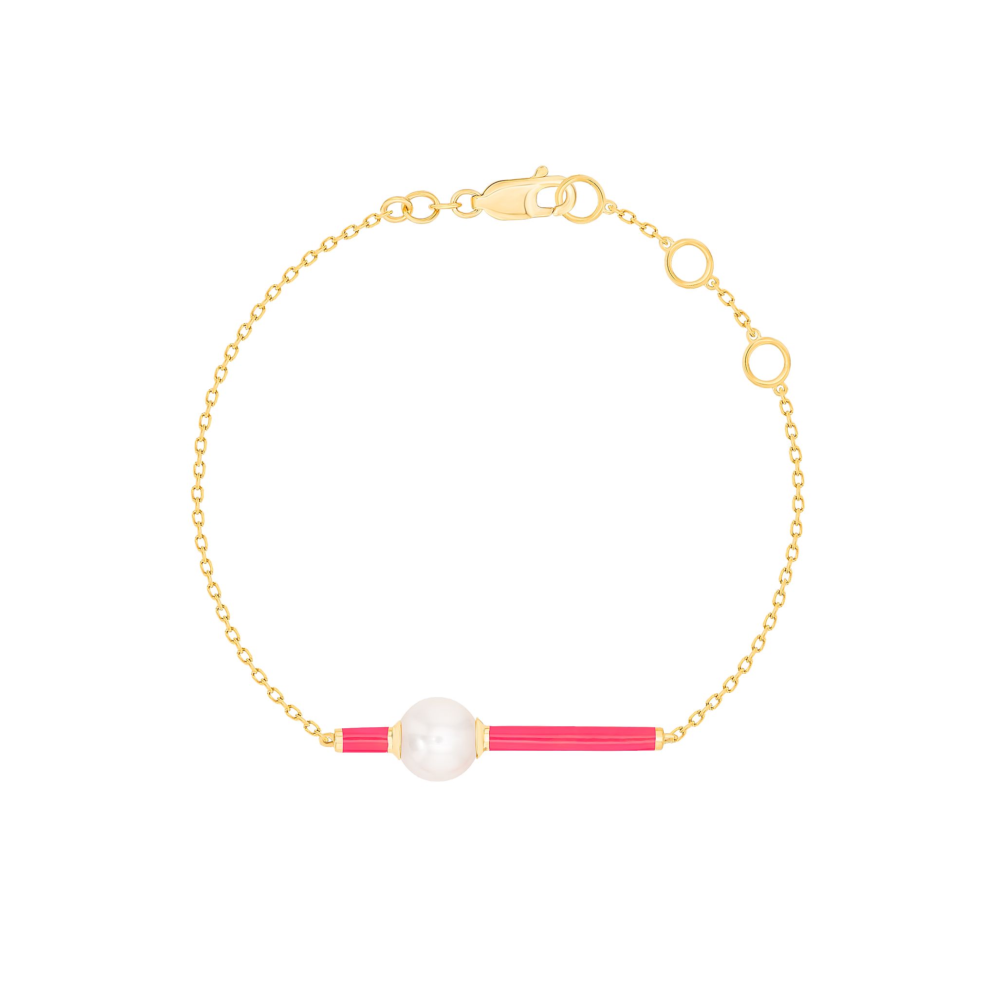 Kiku Glow Neon Freshwater Pearl Bracelet