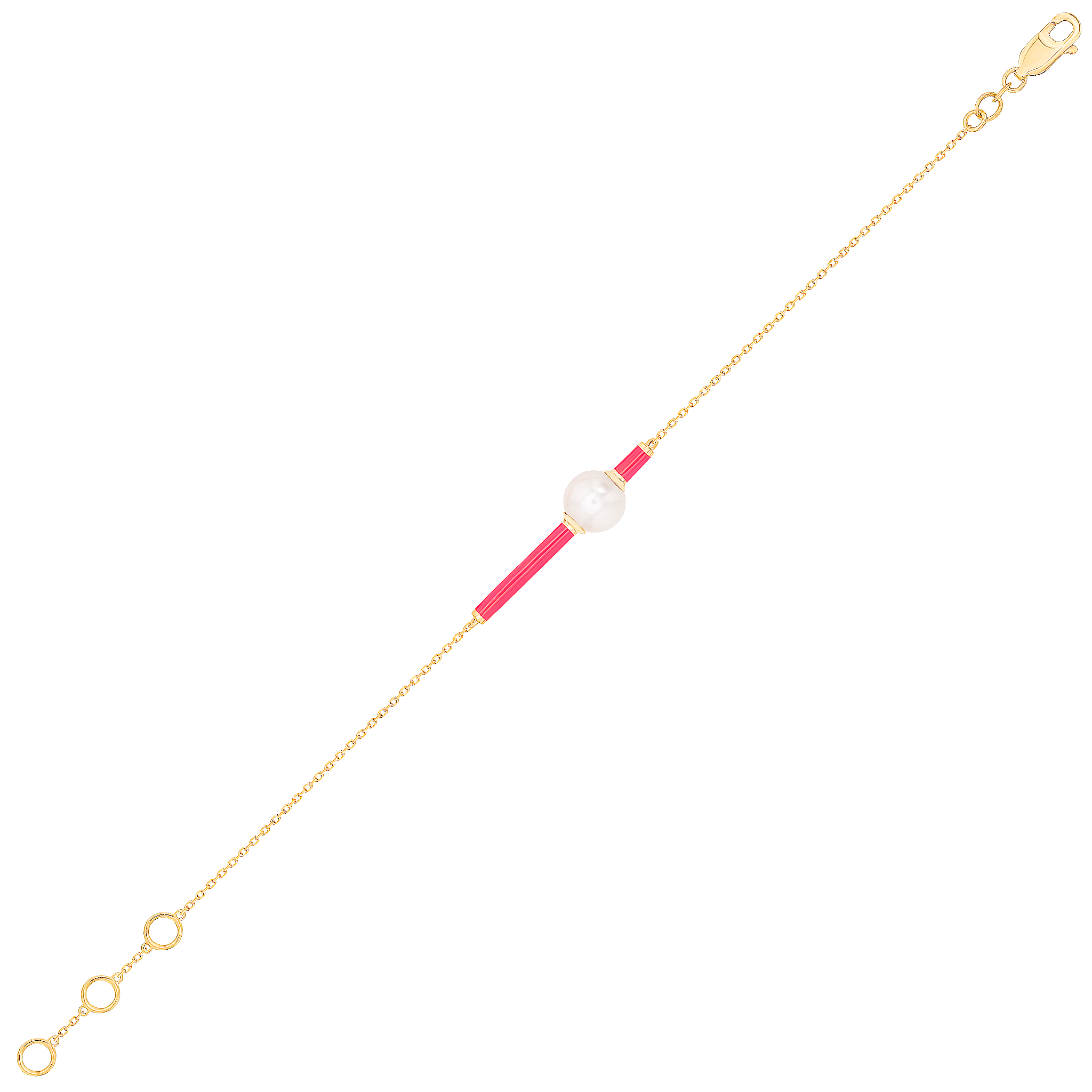 Kiku Glow Neon Freshwater Pearl Bracelet