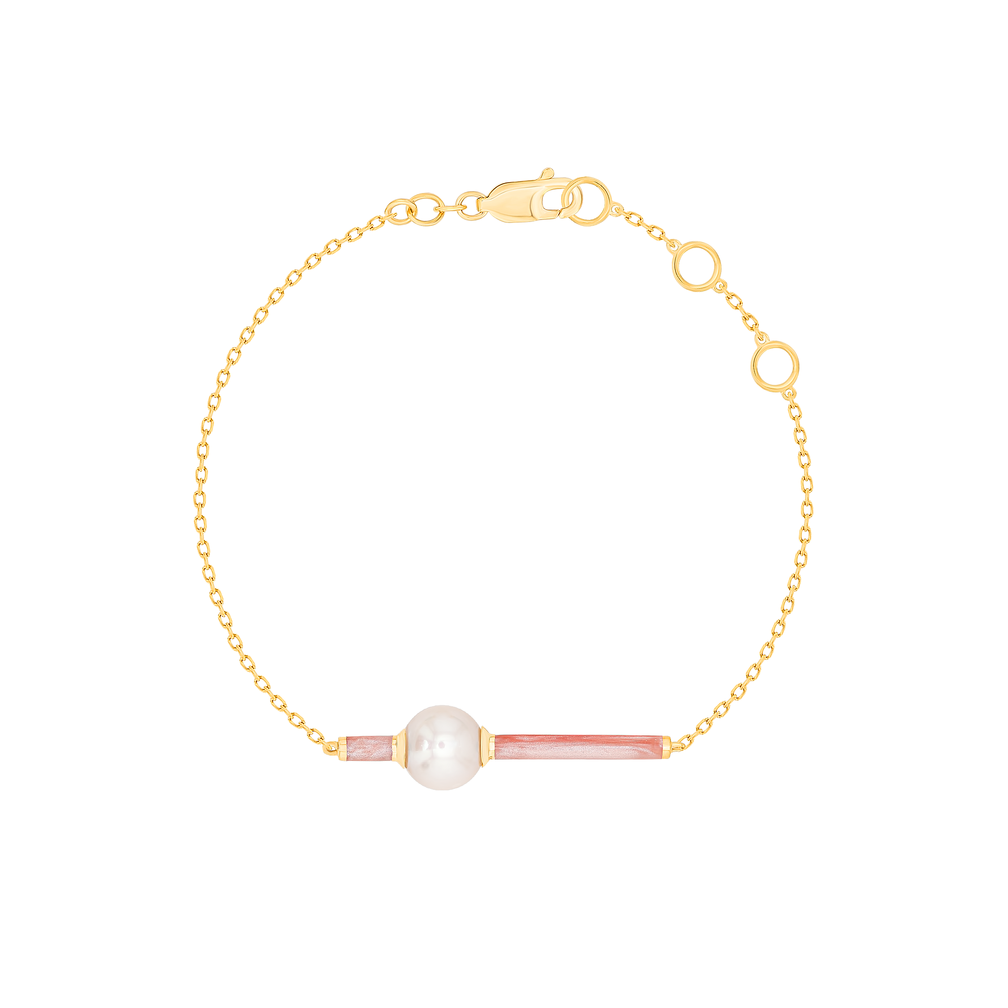 Kiku Glow Neon Freshwater Pearl Bracelet