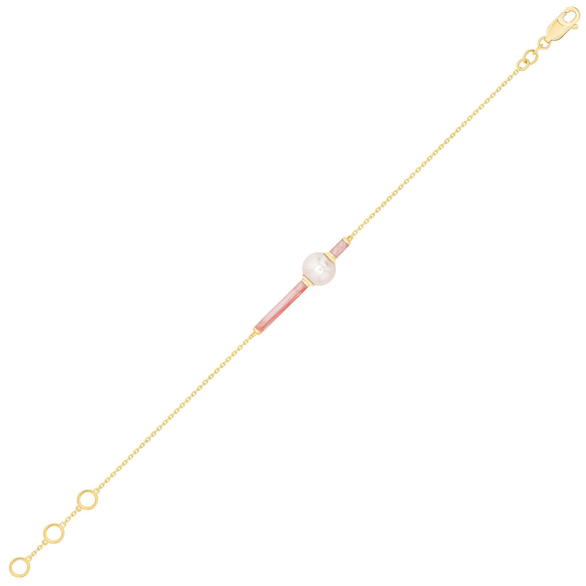 Kiku Glow Neon Freshwater Pearl Bracelet