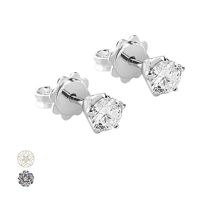 Leonardo Da Vinci Cut Royal Collection Earrings