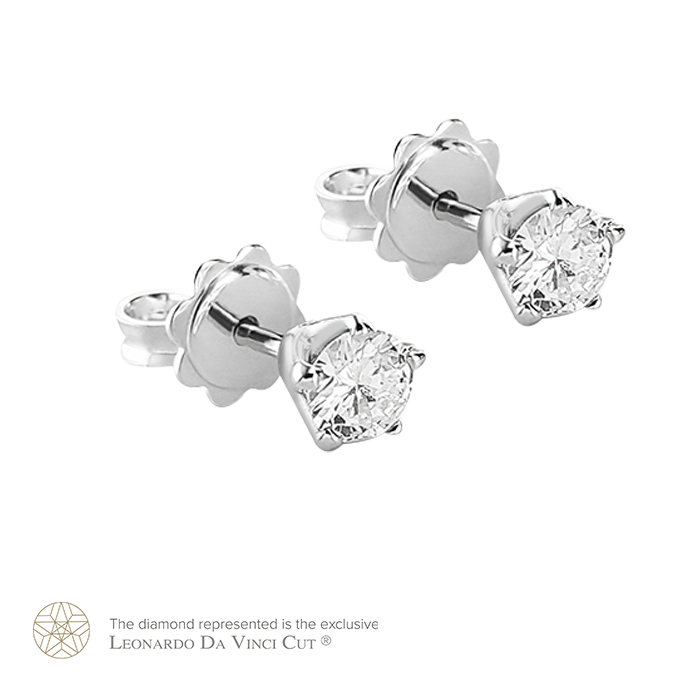 Leonardo Da Vinci Cut Royal Collection Earrings