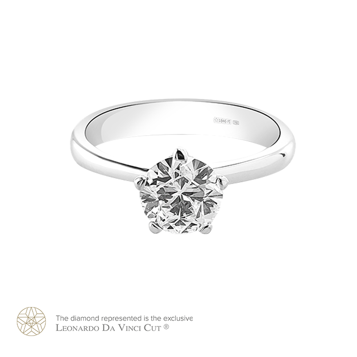 Leonardo Da Vinci Cut Royal Collection Ring