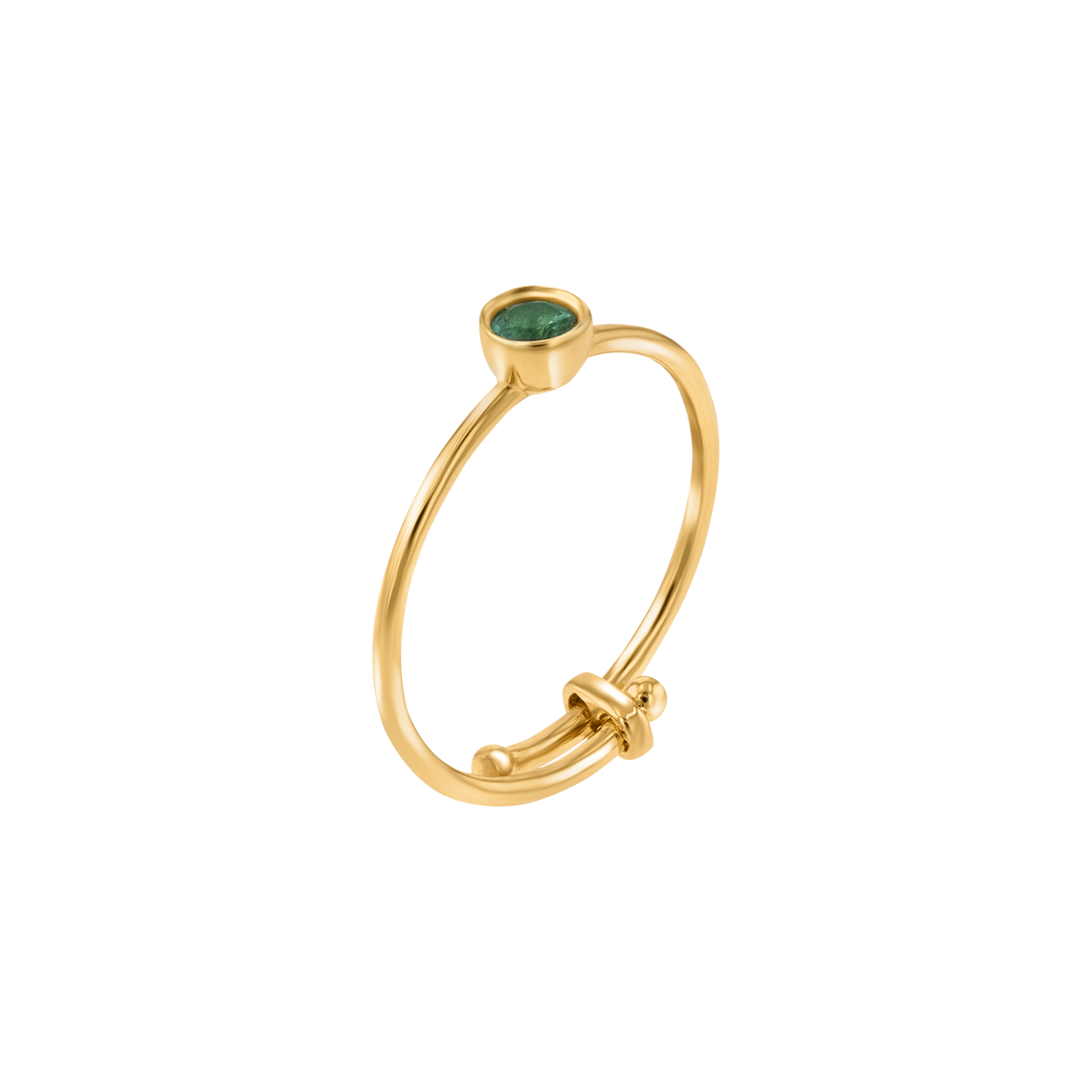 Children's Jewellery Ara Emerald May Birthstone Ring               