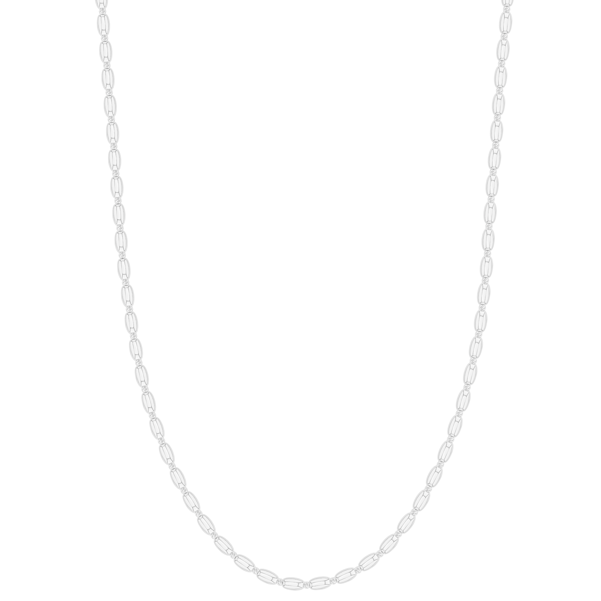 Prisma Oval Necklace in 18K Gold