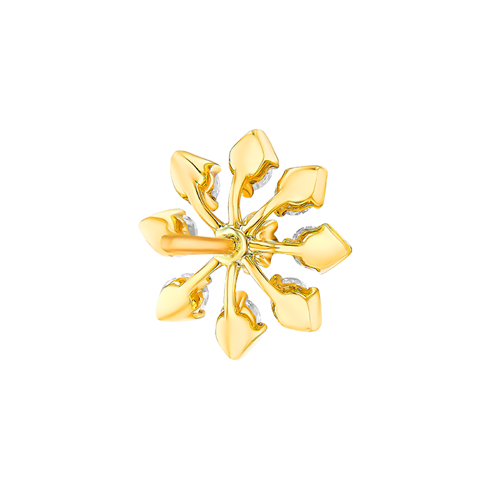 Nakshatra Diamond Earring in 18K Gold