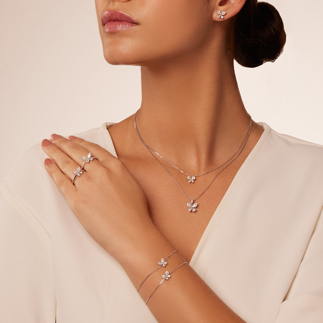 Flora Diamond Earrings