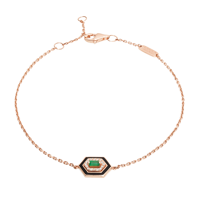 Djula Precieuse Hexagonal Bracelet