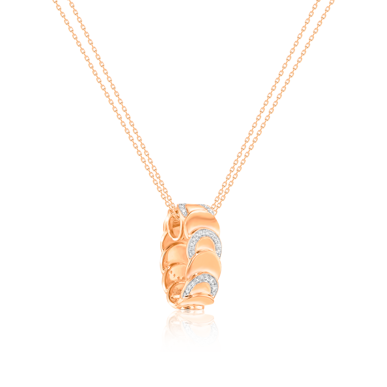 Revolve Diamond Pendant Chain