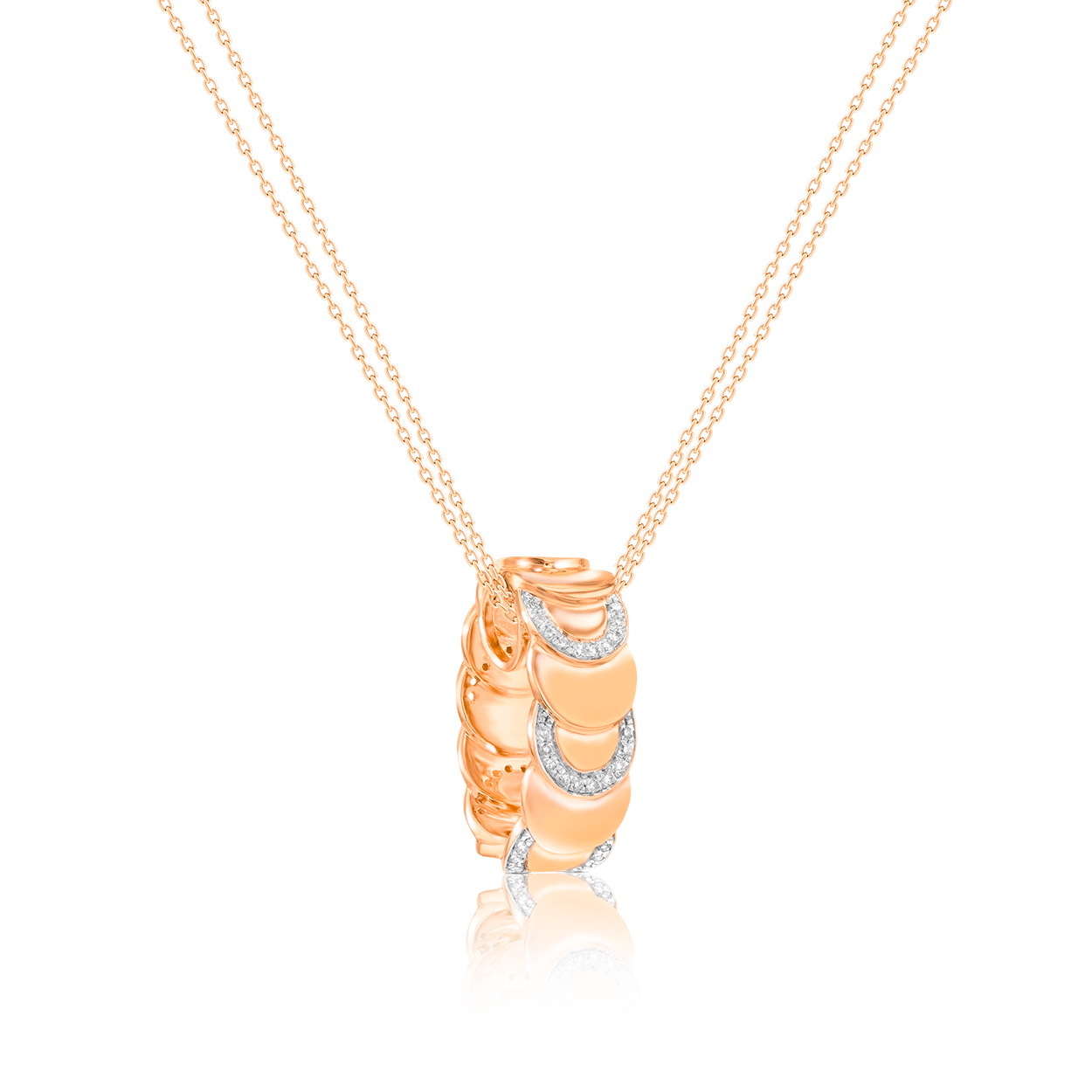 Revolve Diamond Pendant Chain
