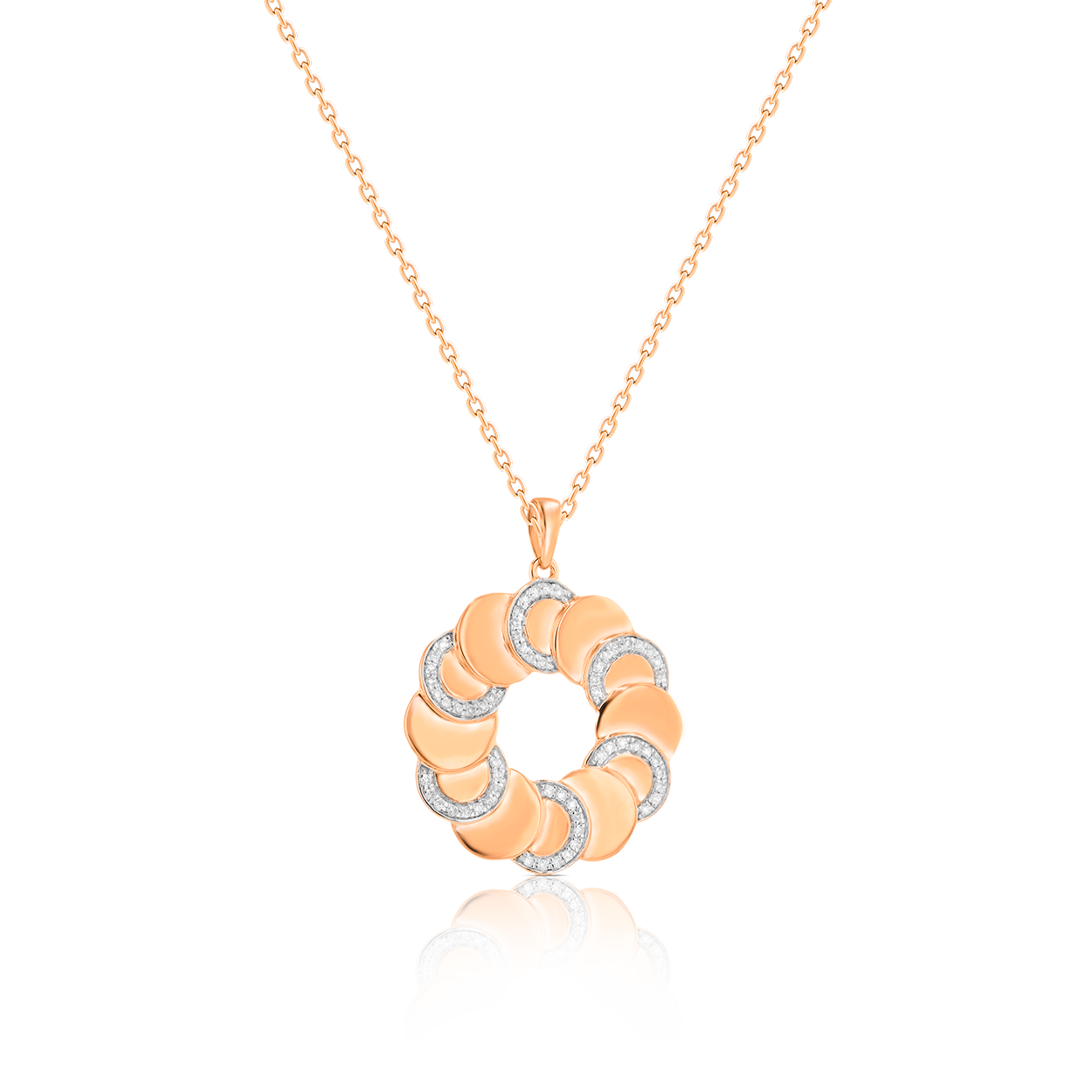 Revolve Diamond Pendant Chain