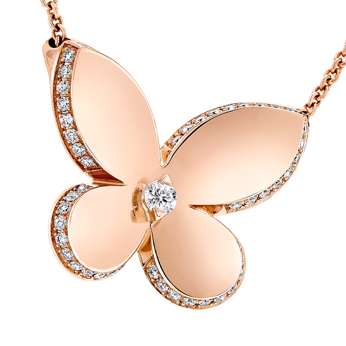 Graff Pavé Butterfly Pendant