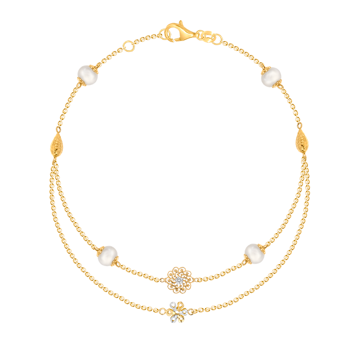 Kiku Pearl Anklet