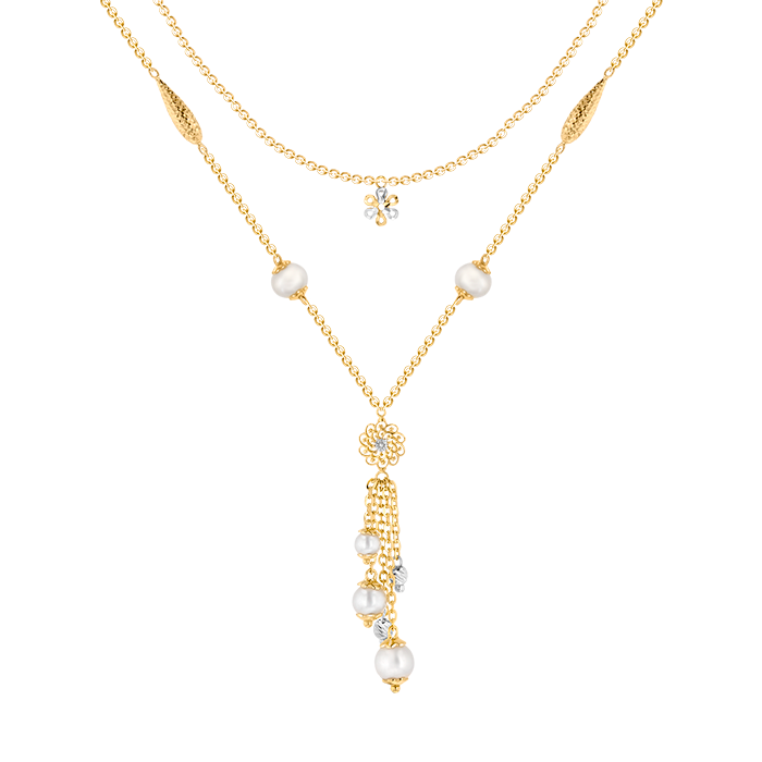 Kiku Pearl Necklace