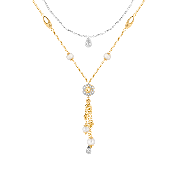 Kiku Pearl Necklace