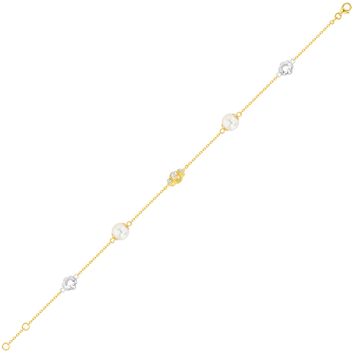 Kiku Trendy Freshwater Pearl Bracelet
