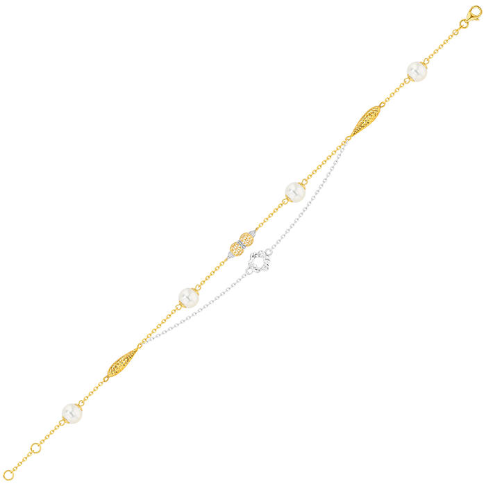 Kiku Trendy Freshwater Pearl Bracelet